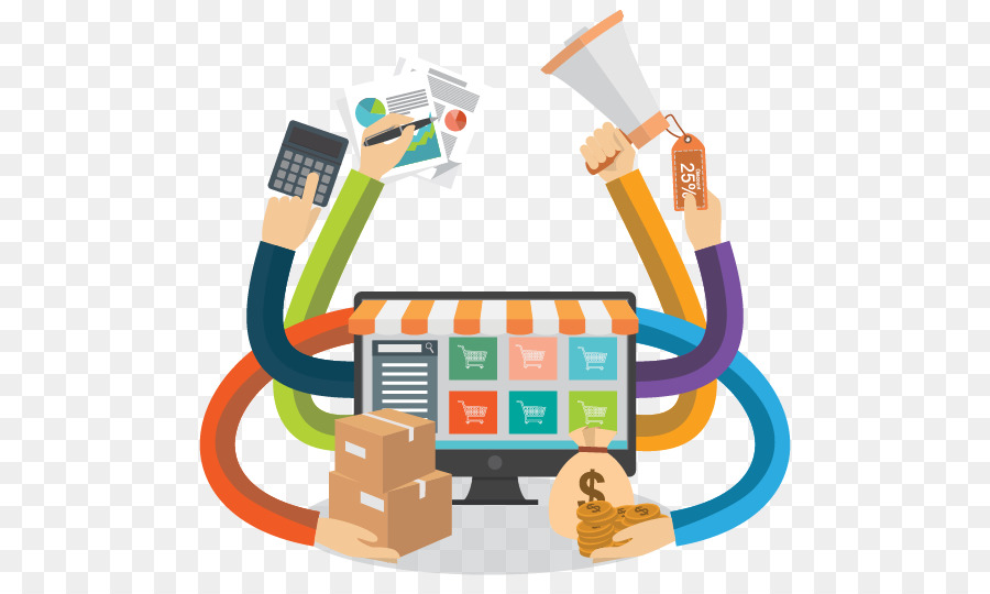 E-marketplace Online di E-commerce marketplace Marketing Commercio - Marketing