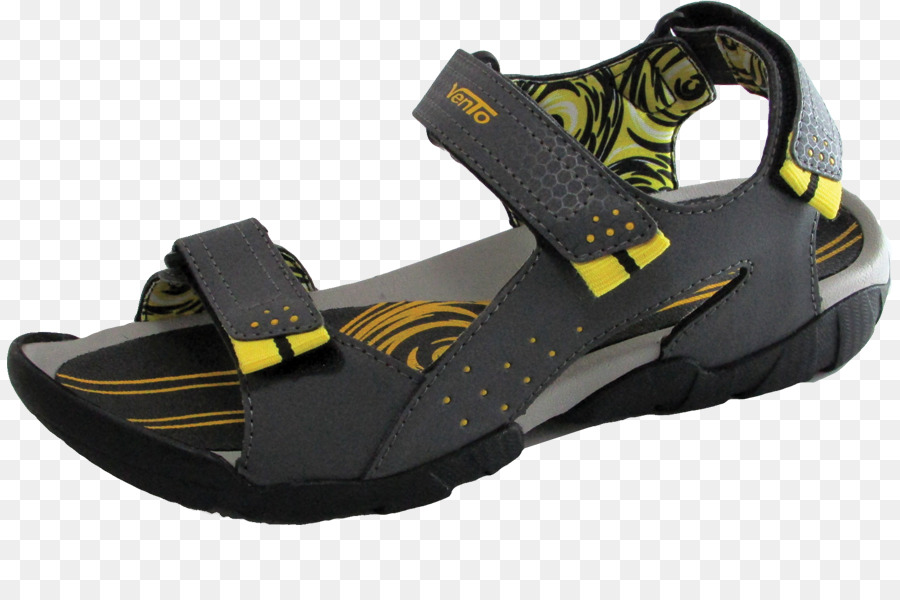 Sandale Schuh Produkt design Shopping Business - gelb und Grau