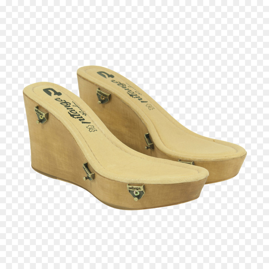 Pitanga Schuhe Sandale Riemen serviervorschlag - Licht Holz