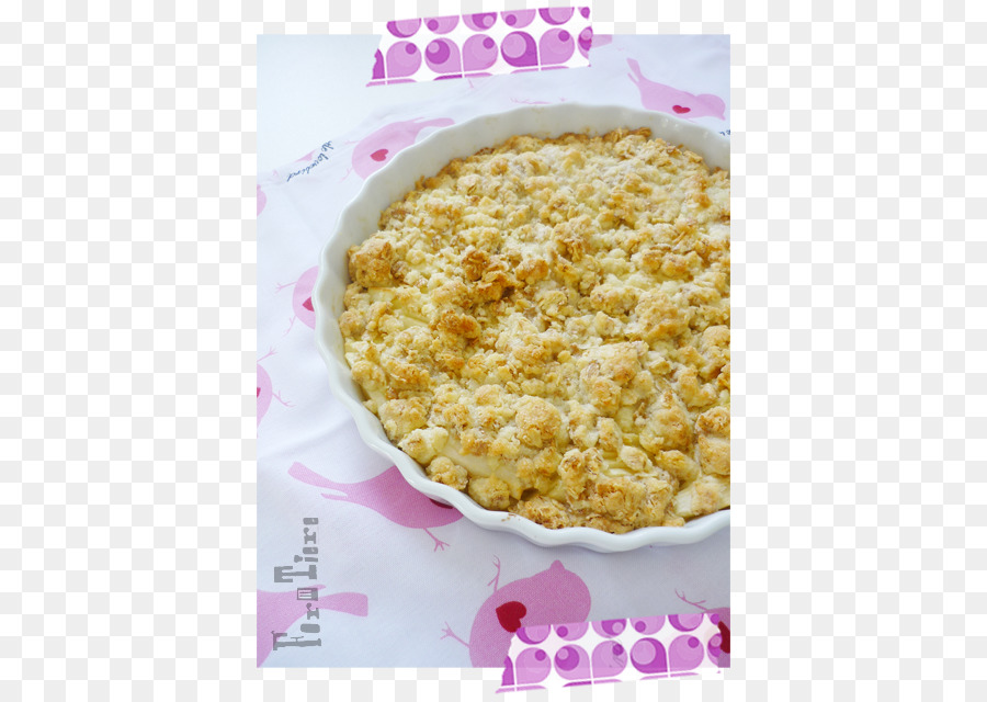 Streuselkuchen Crumble Ricetta Piatto - crumble di mele