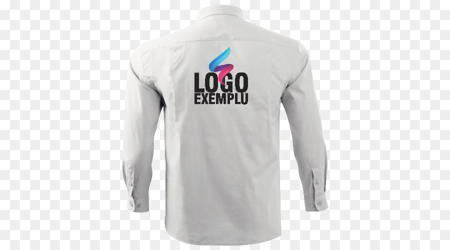 A maniche lunghe T shirt a maniche Lunghe T shirt Logo - Maglietta