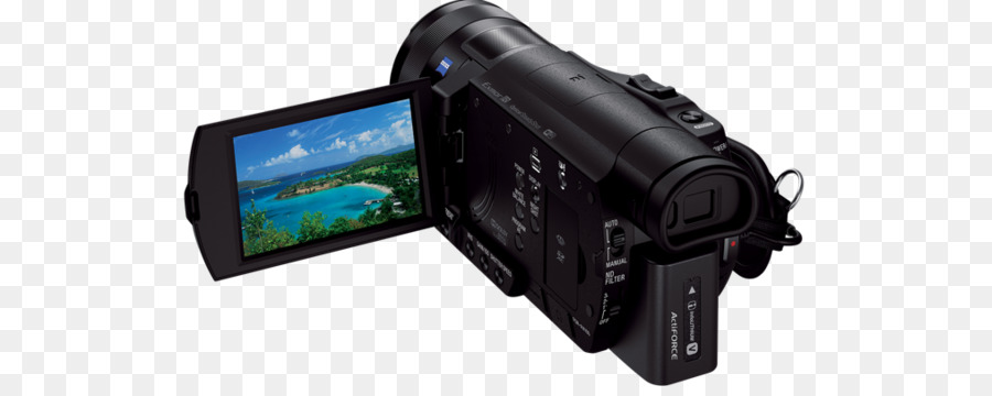 Videocamera Sony Corporation risoluzione 4K Sony Handycam FDR-AX100 - fotocamera 4k