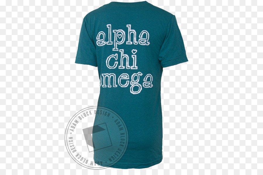 T shirt Logo Sleeve Schriftart - Chi Omega
