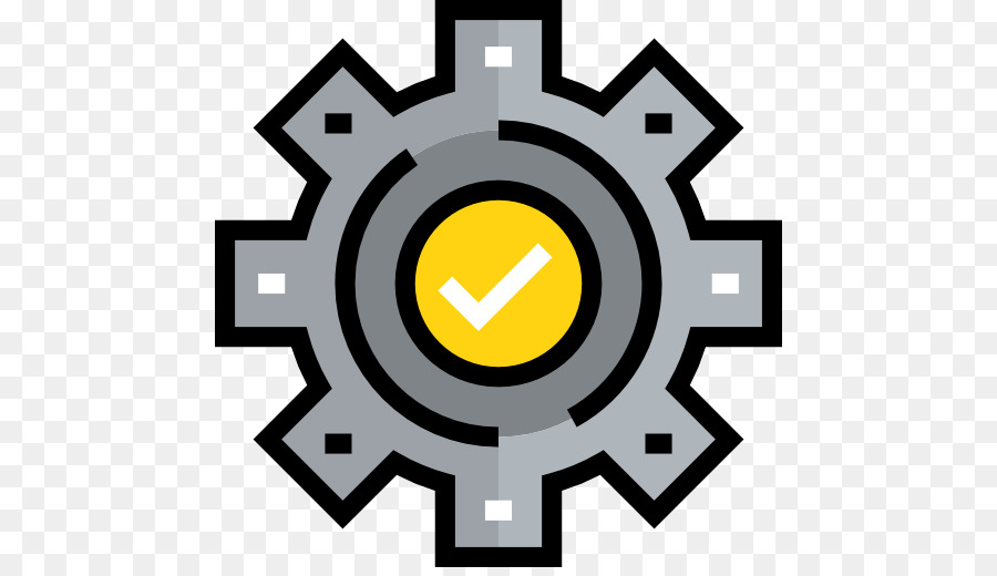 Grafica vettoriale di Icone del Computer Gear Illustrazione Ruota - lampadina logo
