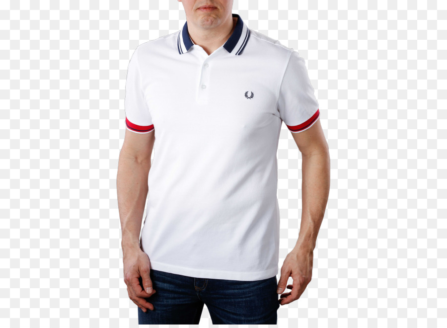 Polo T-shirt Collare di Jeans Manica - Polo
