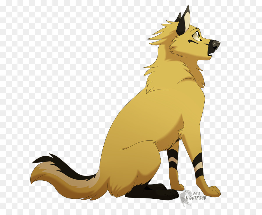 Đỏ fox sói Xám Hình Vẽ Phác thảo - nền kẹo