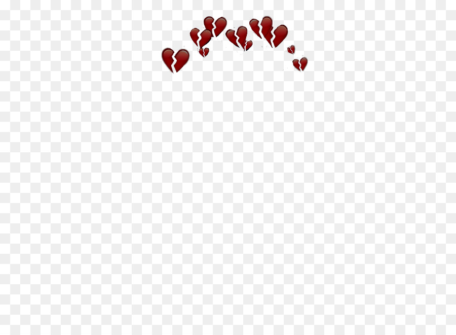 Gebrochenes Herz Apple iPhone 8 Plus-Emoji Liebe - Herz