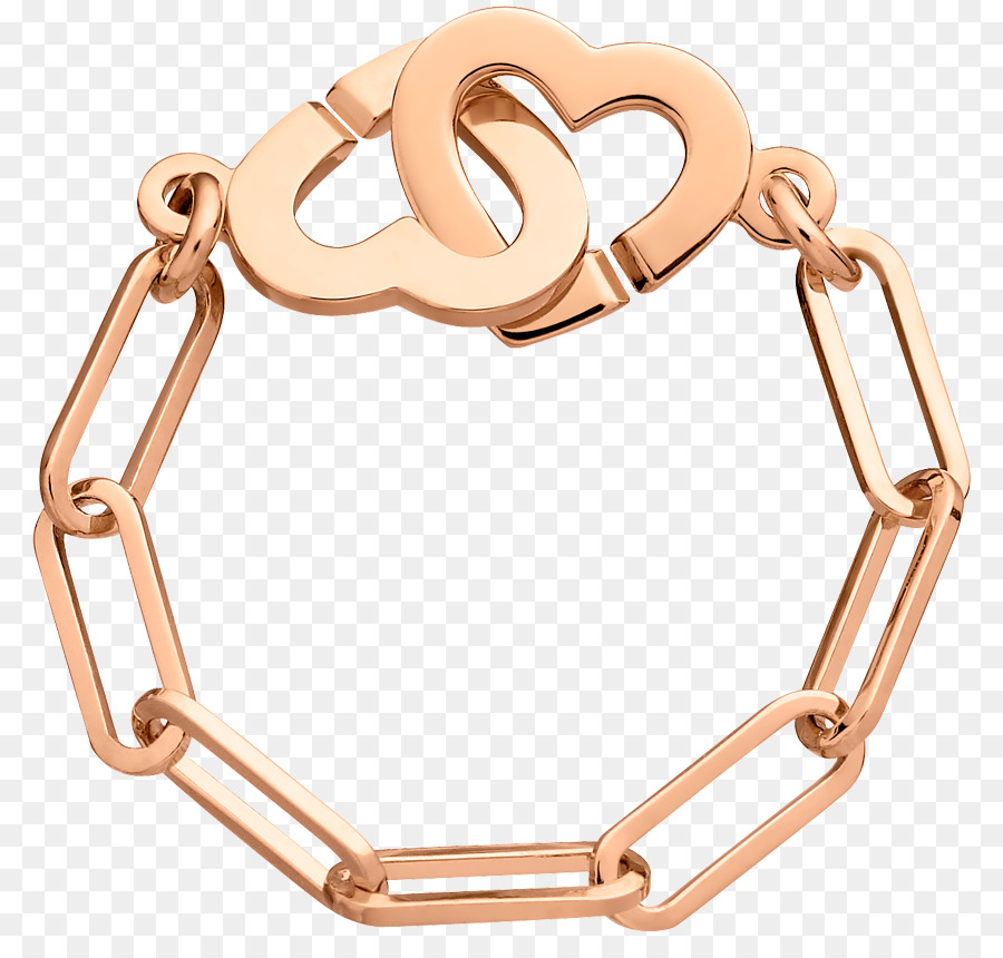 Gold-Diamant-Schmuck Ring Rosa - ring Kette