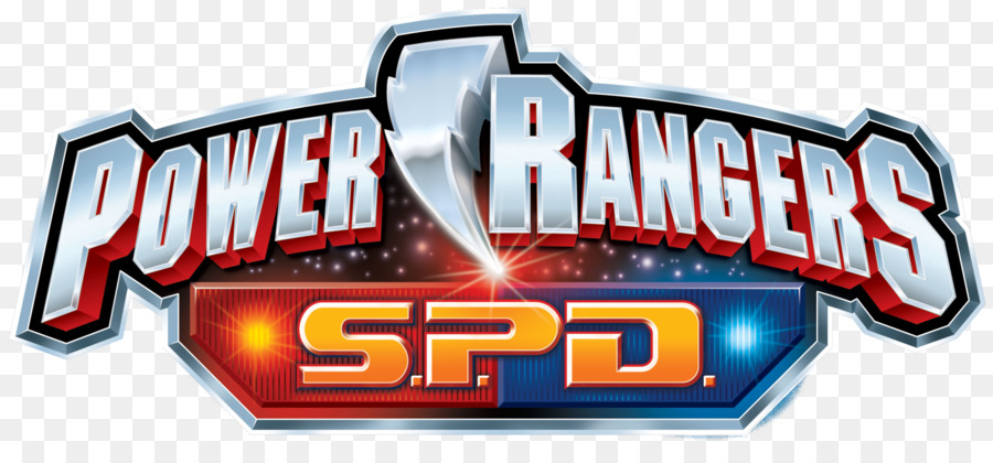 Logo Power Rangers S. P. D. Saison 1 Schrift Marke - Power Rangers