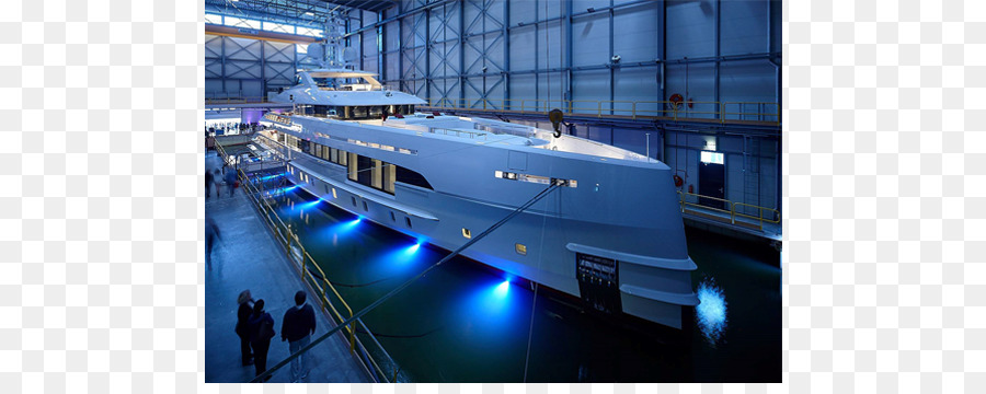Heesen Yachts Luxury yacht Werft, Niederlande - altes Boot