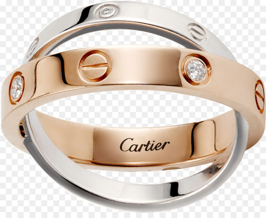 Cartier Amore bracciale Anello di Carati di Diamanti - anello