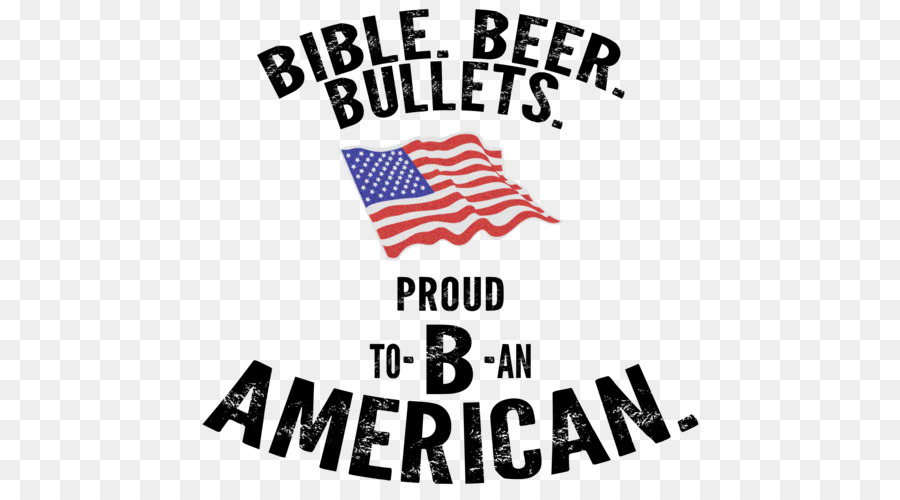 T-shirt-Gun-Waffe, die Flagge der Vereinigten Staaten, Bibel & Bier - Gewehr Kugel