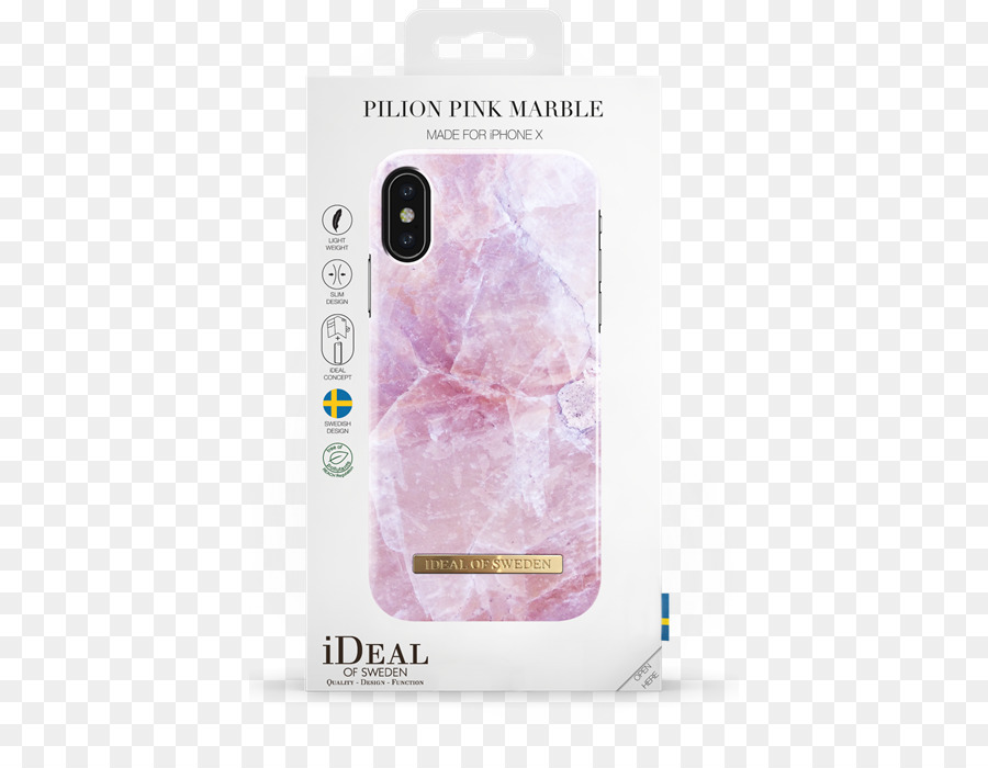 iPhone X IPhone 8 iPhone 6 iPhone SE vỏ Mỏng cấu trúc - đá cẩm thạch màu hồng