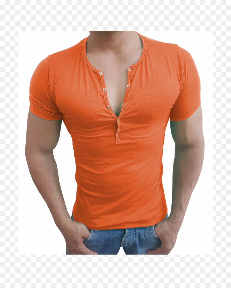 T shirt Bluse Sleeve Henley shirt - T Shirt