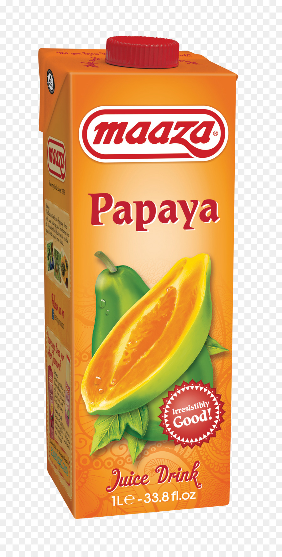 La canna da zucchero succo di Arancia, bere Bevande Gassate Maaza - succo di mango