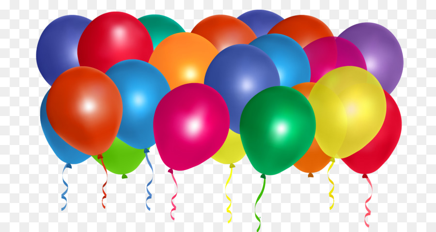 Happy Birthday Balloon Party-Geburtstag-Kuchen - Geburtstag