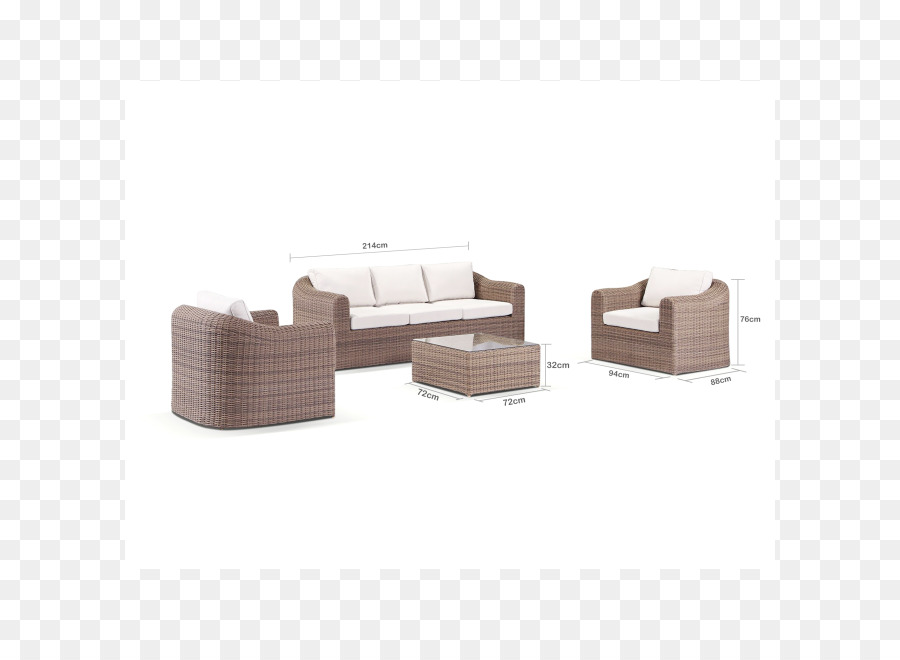 Produkt-design Winkel Wicker - sofa Kaffee Tisch