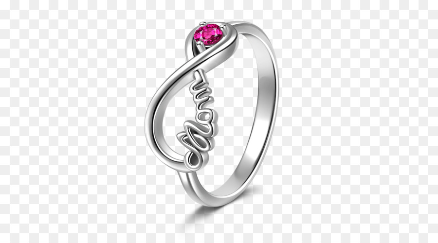 Rubino Argento design del Prodotto Wedding ring Corpo Gioielli - amore della madre