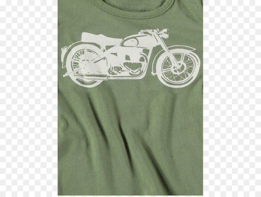T-shirt Verde Manica Font Capispalla - Maglietta