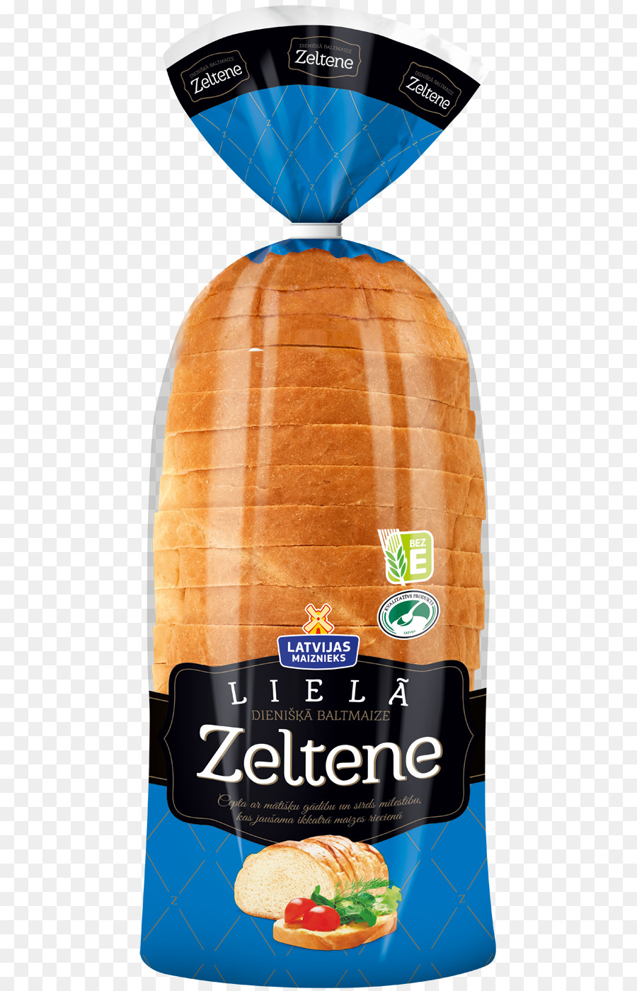 Weiß-Brot-Roggen-Brot Junk-food - Brot