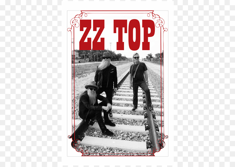 ZZ Top ' s First Album Tonnage Tour Town Toyota Center Blues rock - black friday Plakat