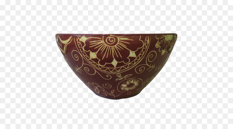 Keramik-Schablone-Schüssel Sgraffito-Keramik - Keramikschale