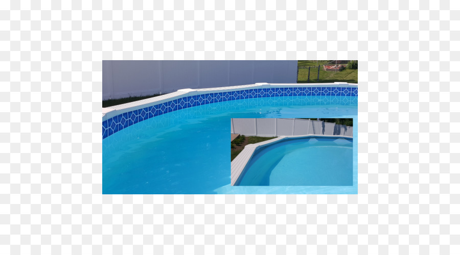 Schwimmbad Kunststoff-Freizeit-Zentrum zu Fuß - Blaue klassische Muster
