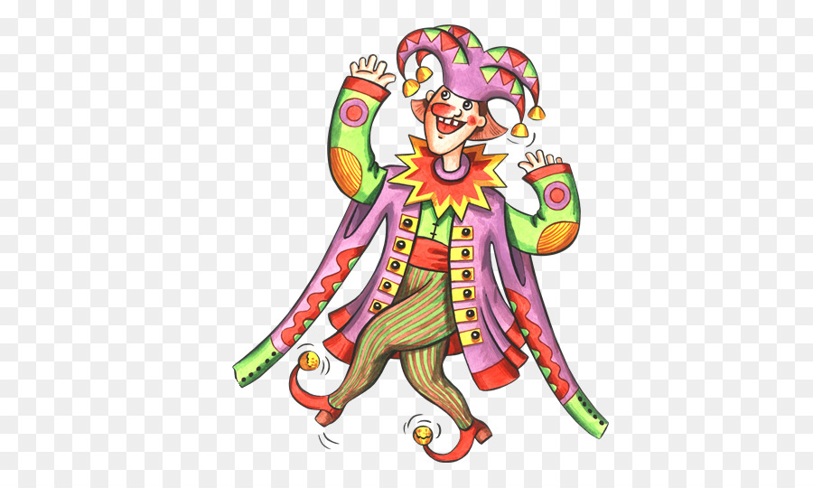 Clown Jester Skomorokh Zeichnung Messe - clown