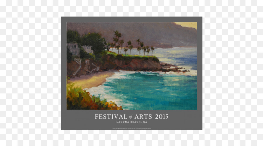 Festival der Künste und der Festzug der Meister, Aquarell Malerei, Pacific Edge Galerie - Festival Poster
