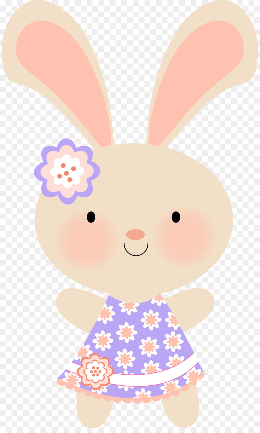 Osterhase clipart Openclipart Kaninchen - Ostern