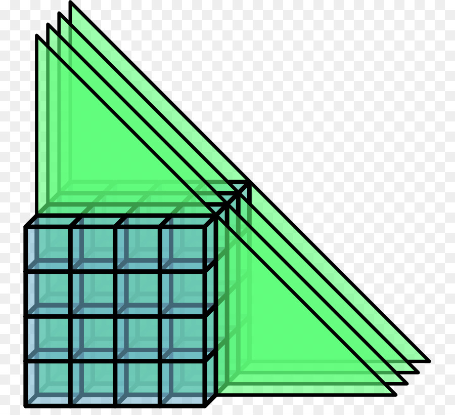 Architektur-Dreieck OpenGL-Link Seite Fassade - Dreieck