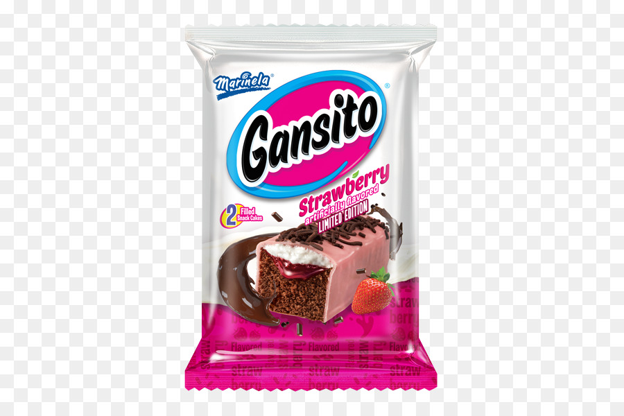 Gansito Grupo Bimbo Vereinigten Staaten Erdbeer-Halbgefrorenes - Erdbeer Geschmack