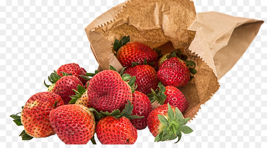 Papier Business Essen Dehydratoren Bild - echte Erdbeeren