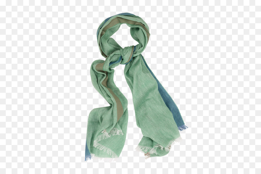 Schal Seide Kaschmir Wolle Fransen Kleidung Zubehör - grüner Schal