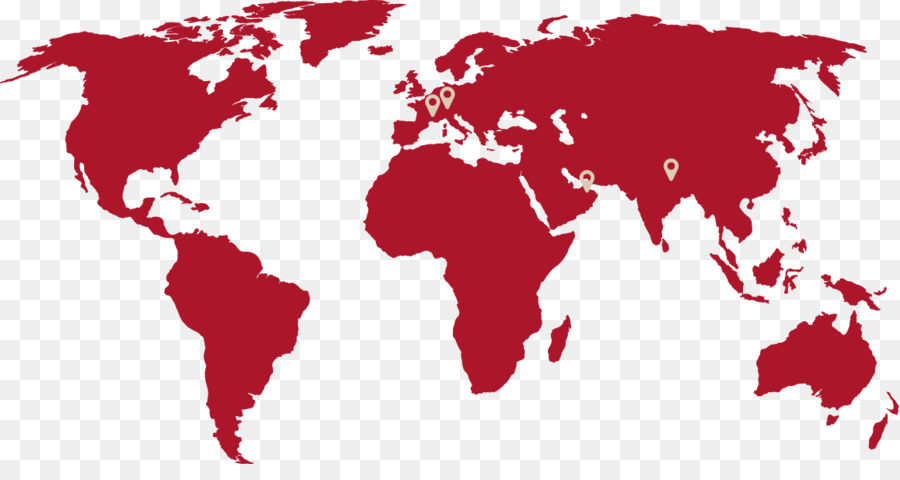 Welt Karte Vektor Grafik Illustration - Weltkarte