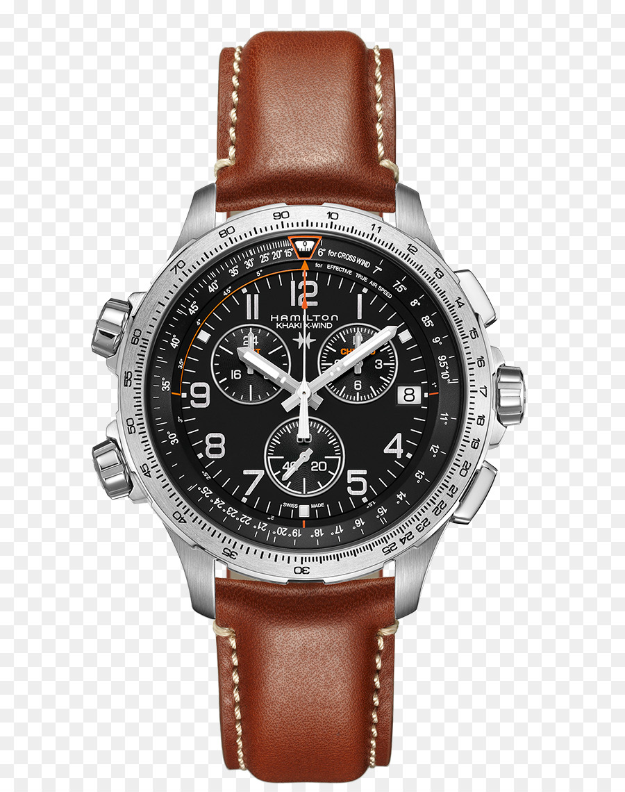 Hamilton Uomo Khaki Aviation X-Vento Auto Chrono Hamilton Watch Company Cronografo Hamilton Khaki Aviation Pilot Quarzo - guarda