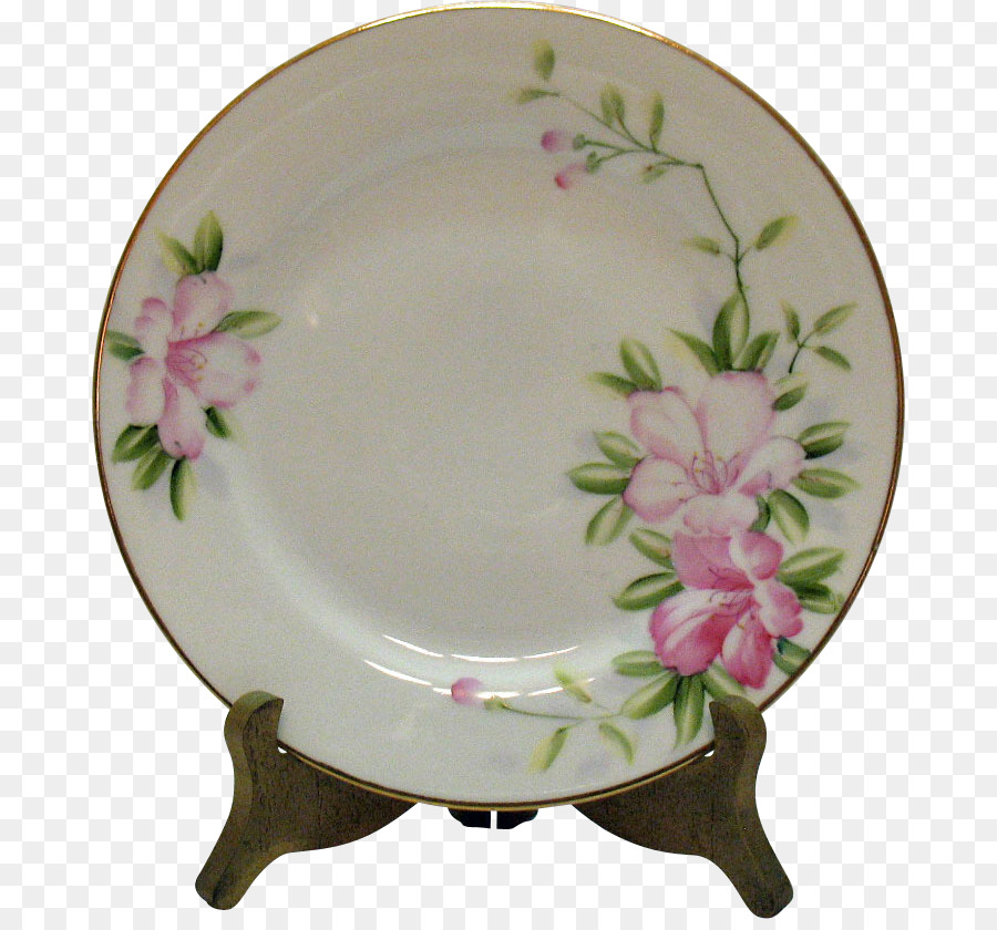 Teller Untertasse Porzellan-Blumentopf, Geschirr - Platte