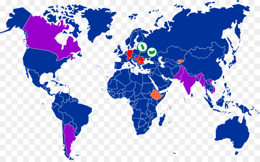 Mondo mappa del Mondo Mappa Politica Mondiale - globo