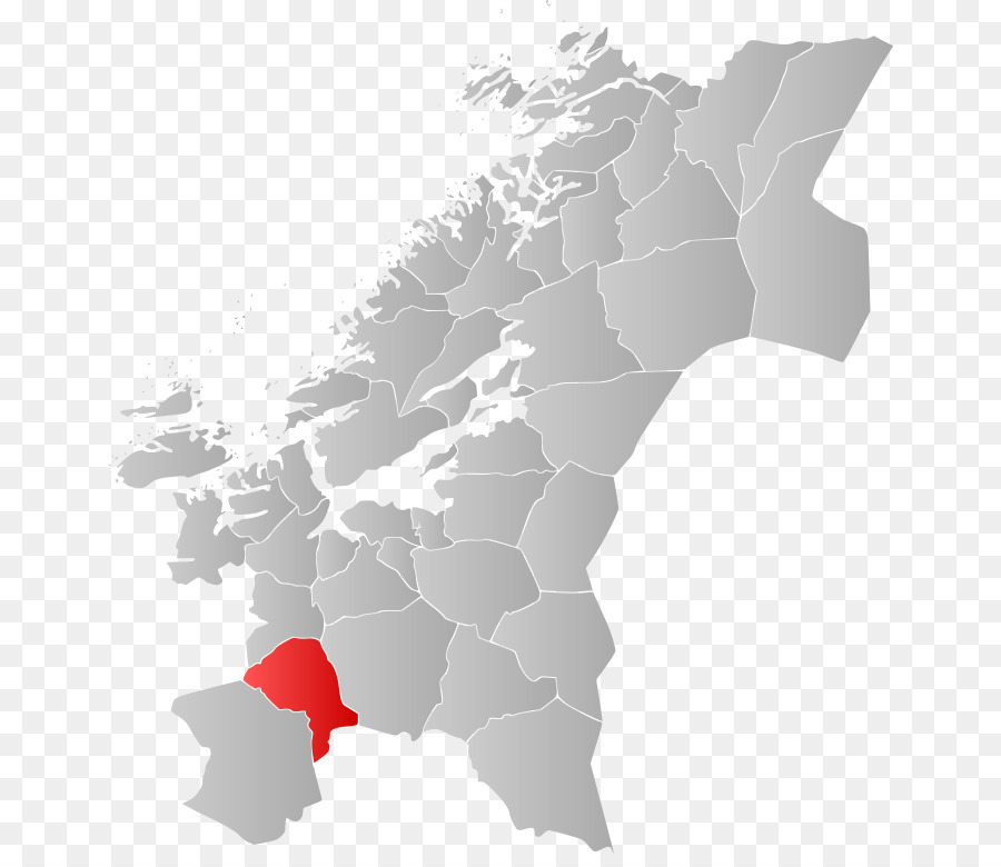 Melhus Frøya Voss Giữa Gauldal Trøndelag - miền bắc nước ý bản đồ