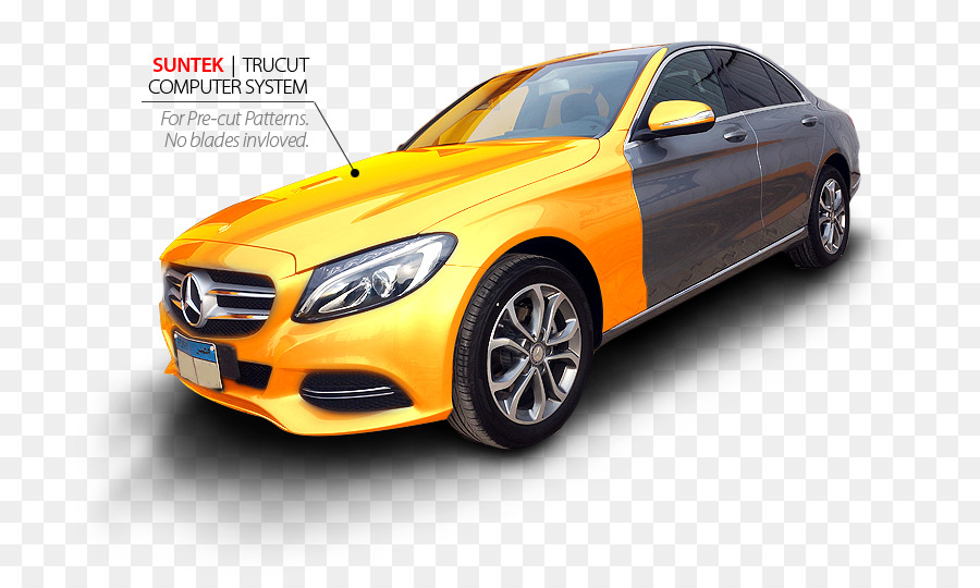Mid-size-Auto-Lack-Schutzfolie Mercedes-Benz Persönlichen Luxus-Auto - Lackschutz