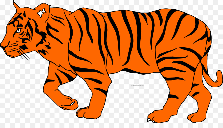 Bengal tiger Clip-art Openclipart Katze Geographie-Clipart - Katze