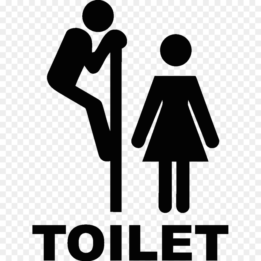 Bad Zeichen: Bizarr, Schrullig und Manchmal Verzogen Plätze zu Finden, die Entlastung der Öffentlichen WC Damen & Herren - WC