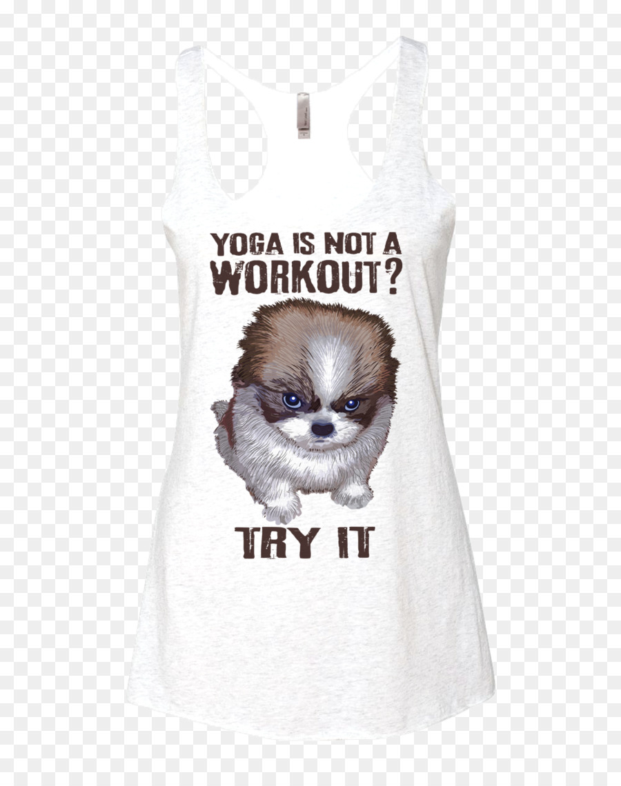 T shirt Ärmelloses shirt Oberbekleidung Schnauze - yoga übung
