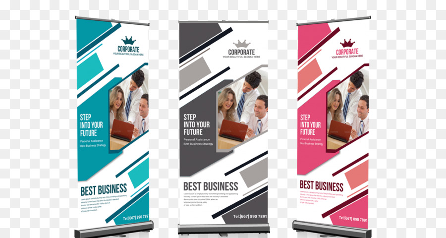 Banner Pubblicità Poster Design Business - carta intestata aziendale design