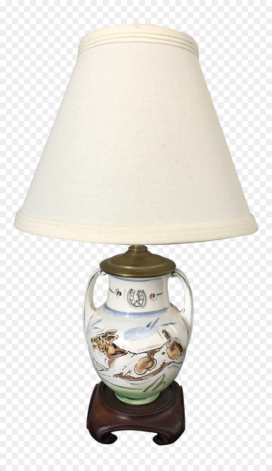 Produkt design Beleuchtung - handbemalte Lampe