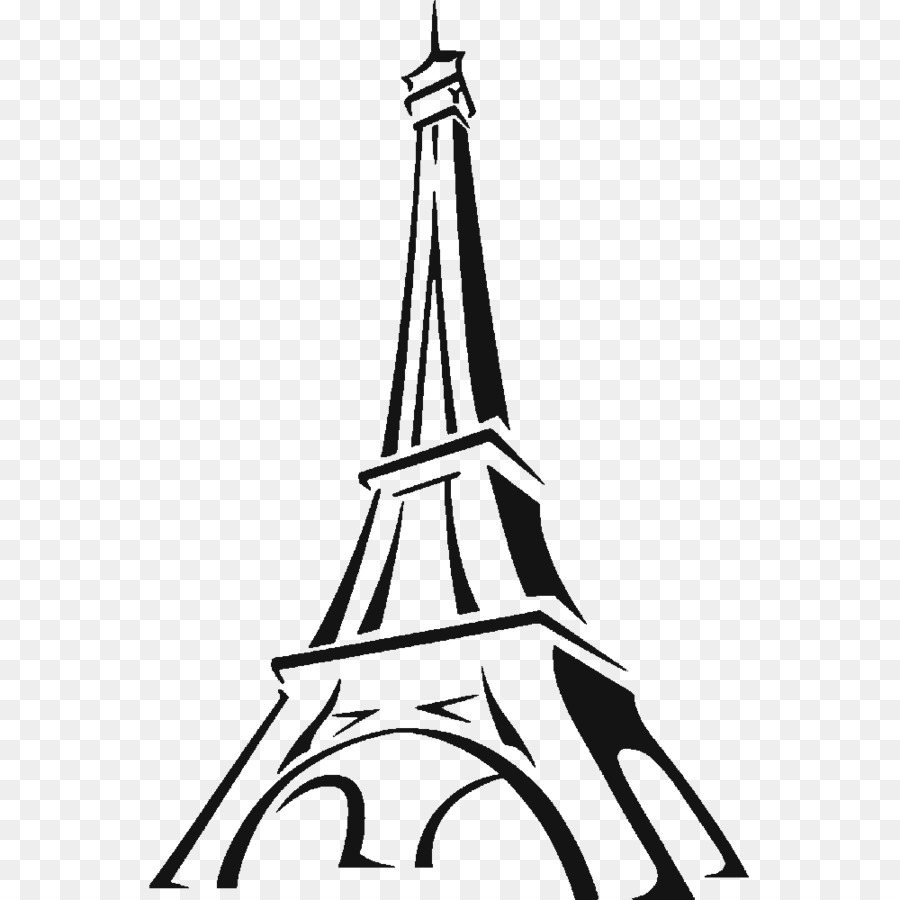 Eiffelturm Zeichnung Skizze, Bild - kl Turm