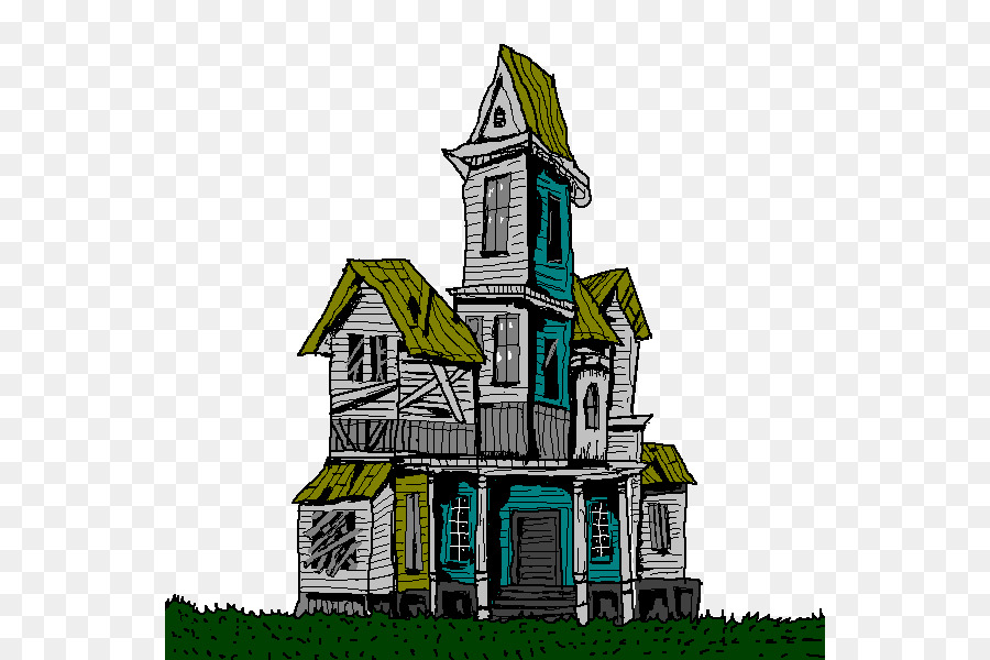 Haunted House Cartoon png download - 600*600 - Free Transparent Creepy House  png Download. - CleanPNG / KissPNG