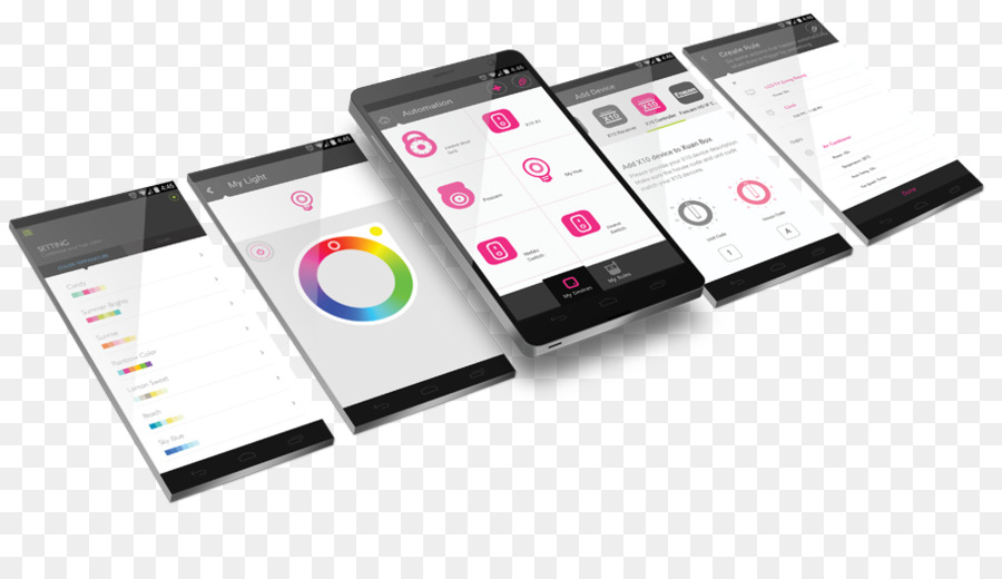 Smartphone domotica Kit di progettazione dell'interfaccia Utente - smartphone