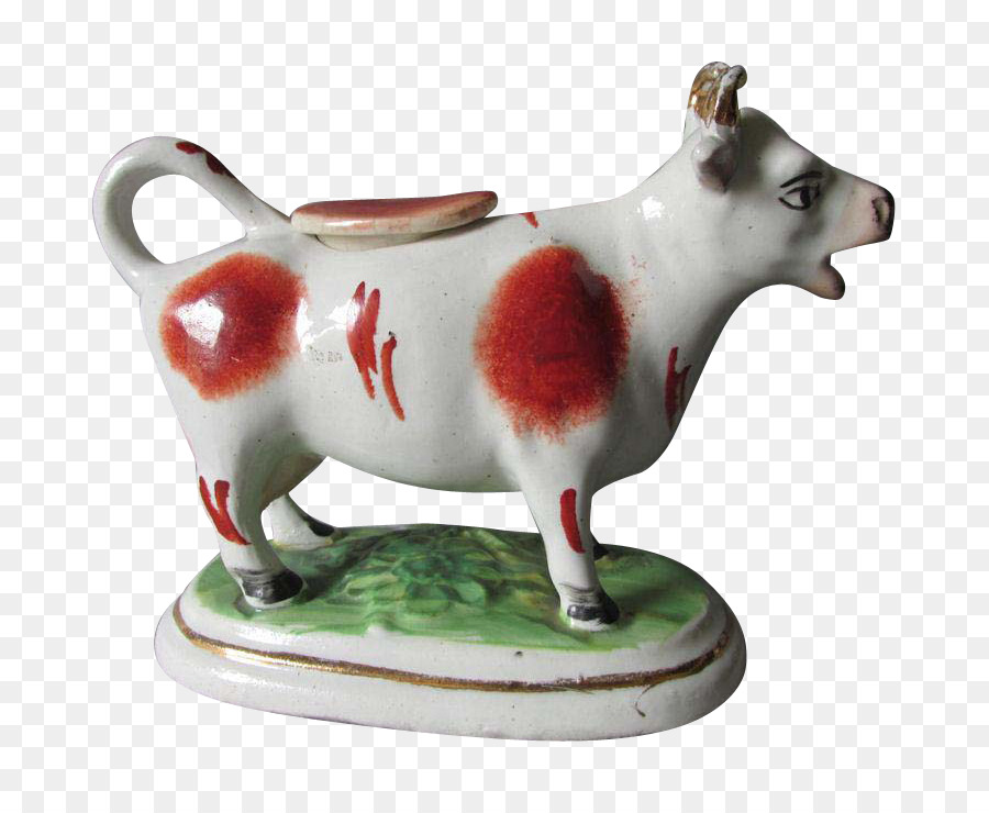 Rinder-Keramik-Figur - hand Bemalte Kühe