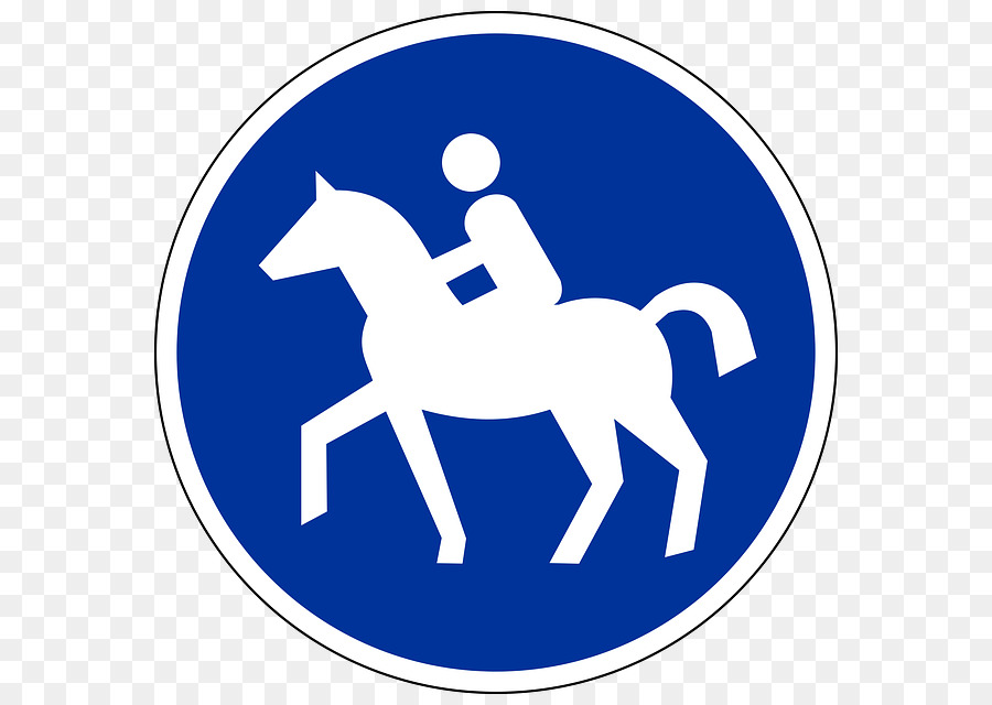 Traffico segno del Cavallo Equestre Straßenverkehrs-Ordnung - bere miele le api